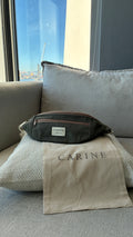 Canvas Moon Bag - Forest Green