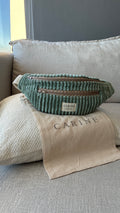 Cord Moon Bag - Mint