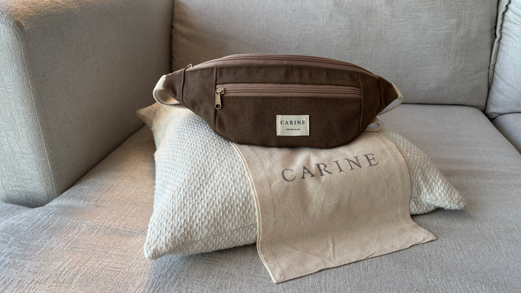 Canvas Moon Bag - Bark